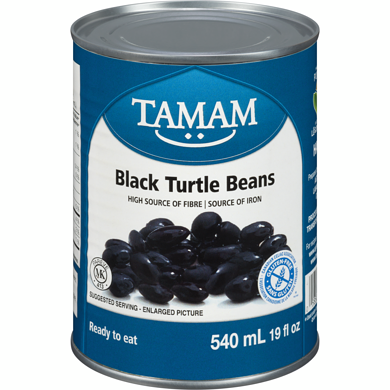 bean - black - turtle - TAMAM - 540ml - can - each