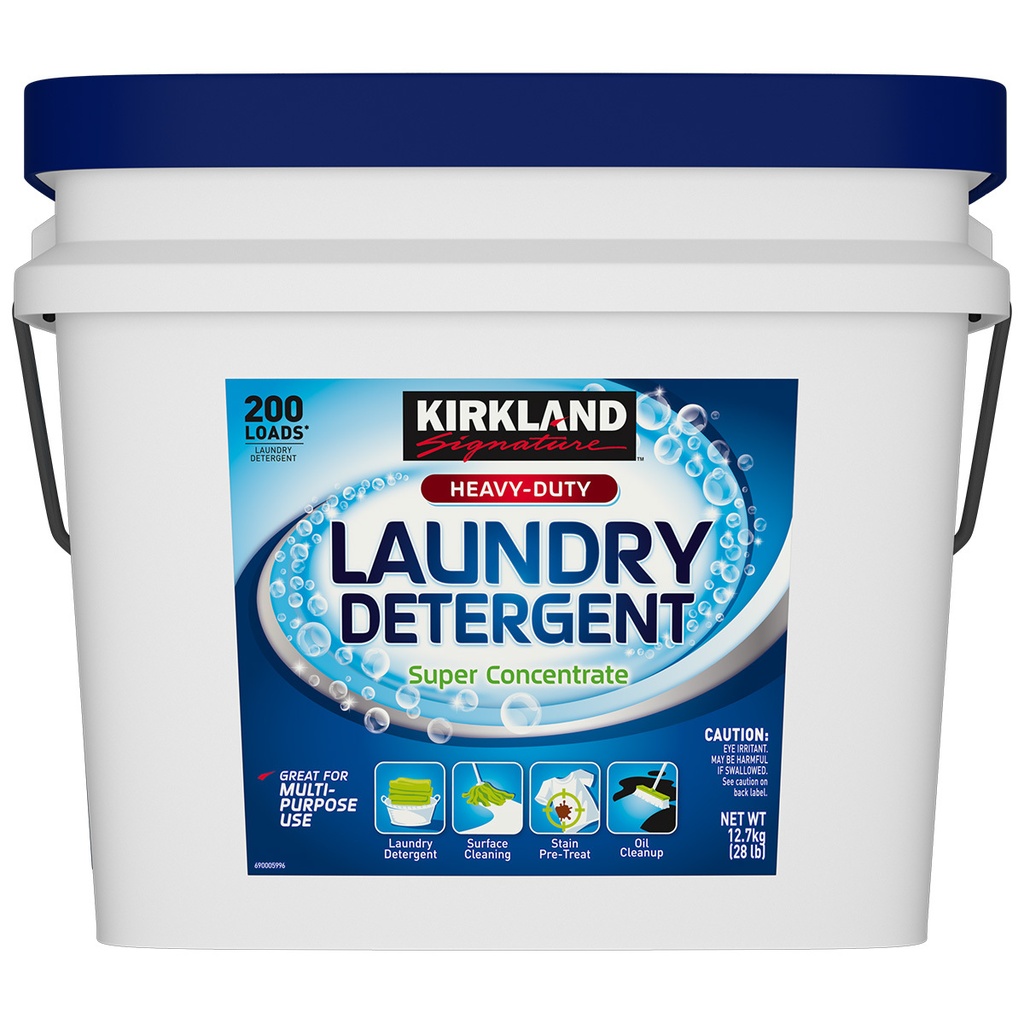 laundry - powder soap - Kirkland - concentrated - 12.7kg / sq pail