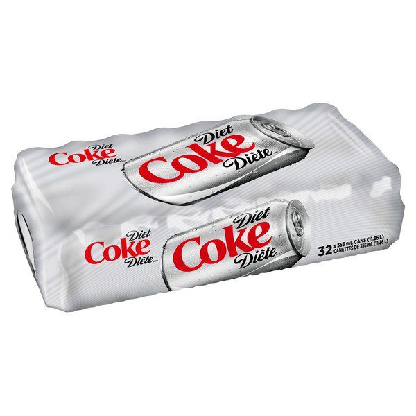 soda - Coke - diet - 355ml - case/32