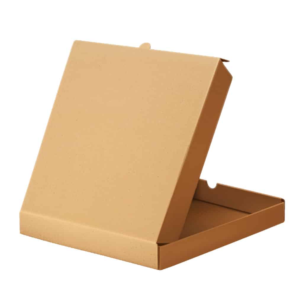 pizza box - 12''/1.75" - kraft out / kraft in - e flute - bundle/100/sw - SPL