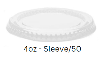 portion LID - 4oz - sleeve/50
