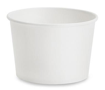 food - CONTAINER - hot / cold - 12oz - white - Karat - sleeve/50