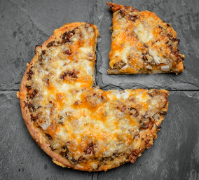 pizza - 8" - frozen - #008 - Bacon Double Cheese - each